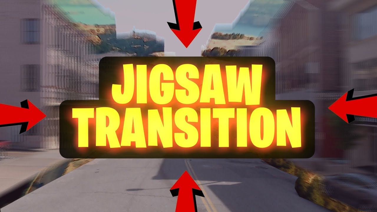 JIGSAW TRANSITION в Davinci Resolve | Учебное пособие