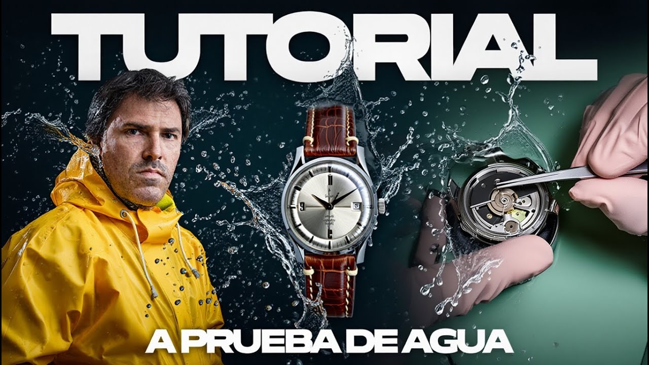 ¿Tus relojes son estancos? Haz tú la hermeticidad a tu reloj