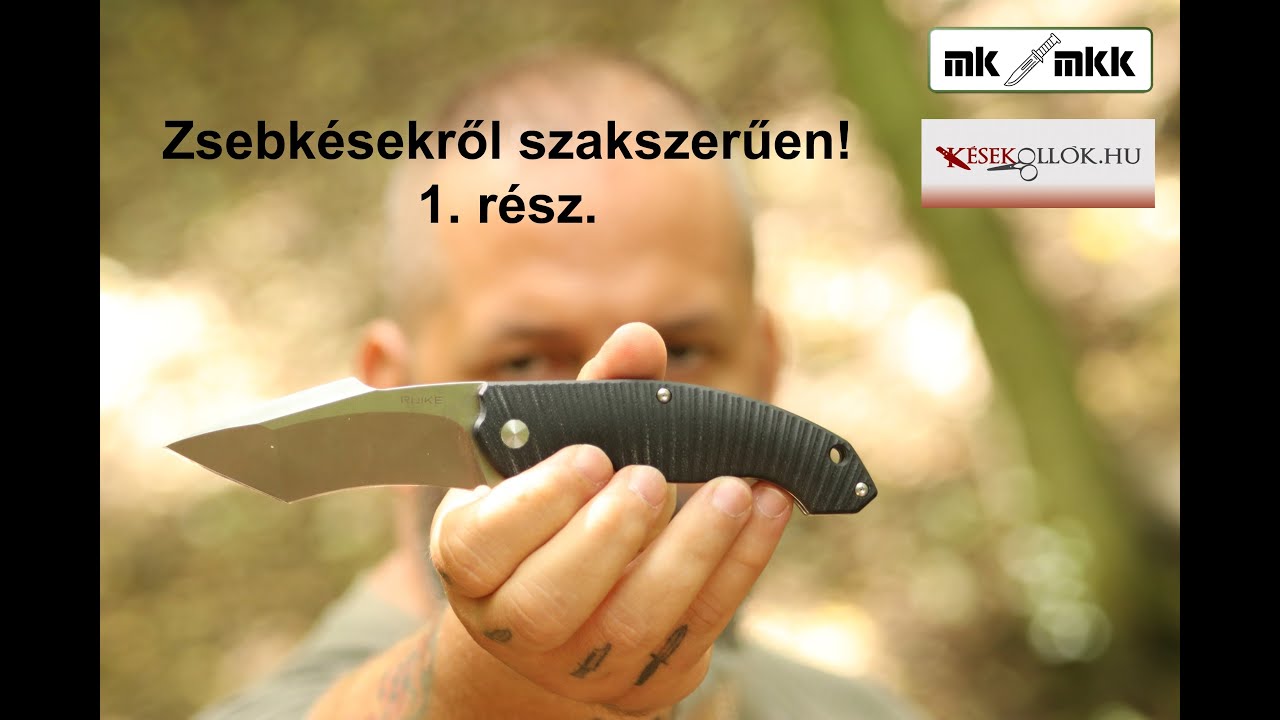 Zsebkésekről szakszerűen! 1. rész - Ruike P-851-B. Városi Jason Börn.