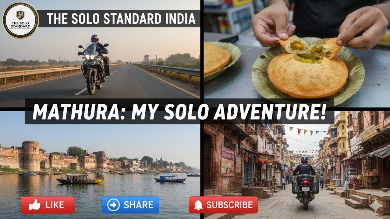 Mathura Me Surprise Reveal! Boating, Kachori aur Dwarkadhish Mandir | The Solo Standard India 