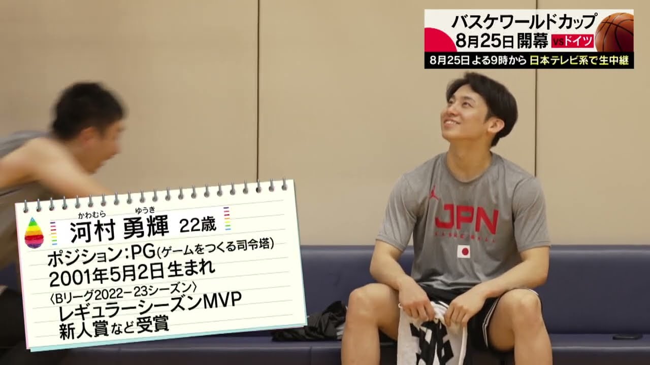 【今月25日開幕！バスケW杯特別企画】AKATSUKI JAPAN 河村勇輝の「原点」【あすリートチャンネル】