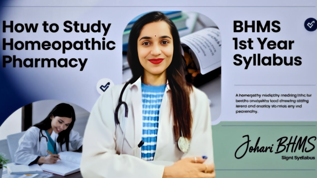 How to study homeopathic pharmacy in BHMS first year  in 30 days | how to makes notes | Johari BHMS