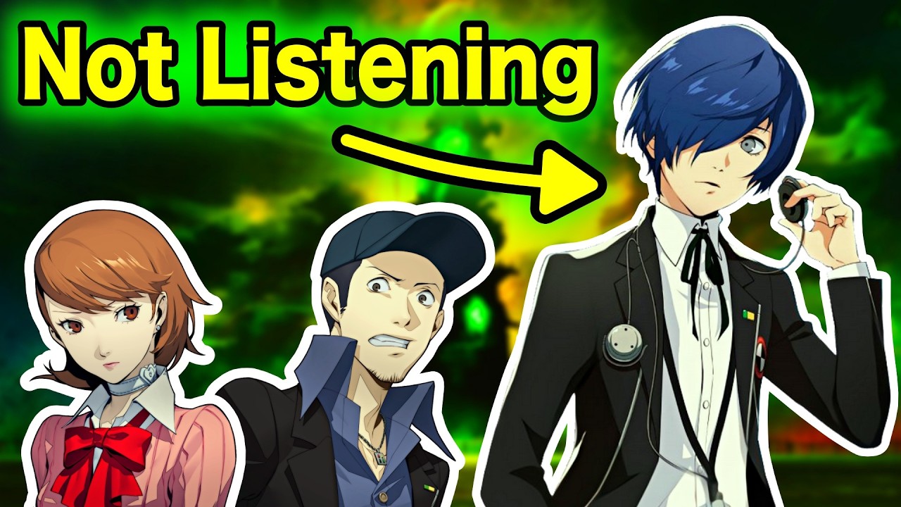 Persona 3 from the Protagonist's Perspective (P3 Parody Skit)