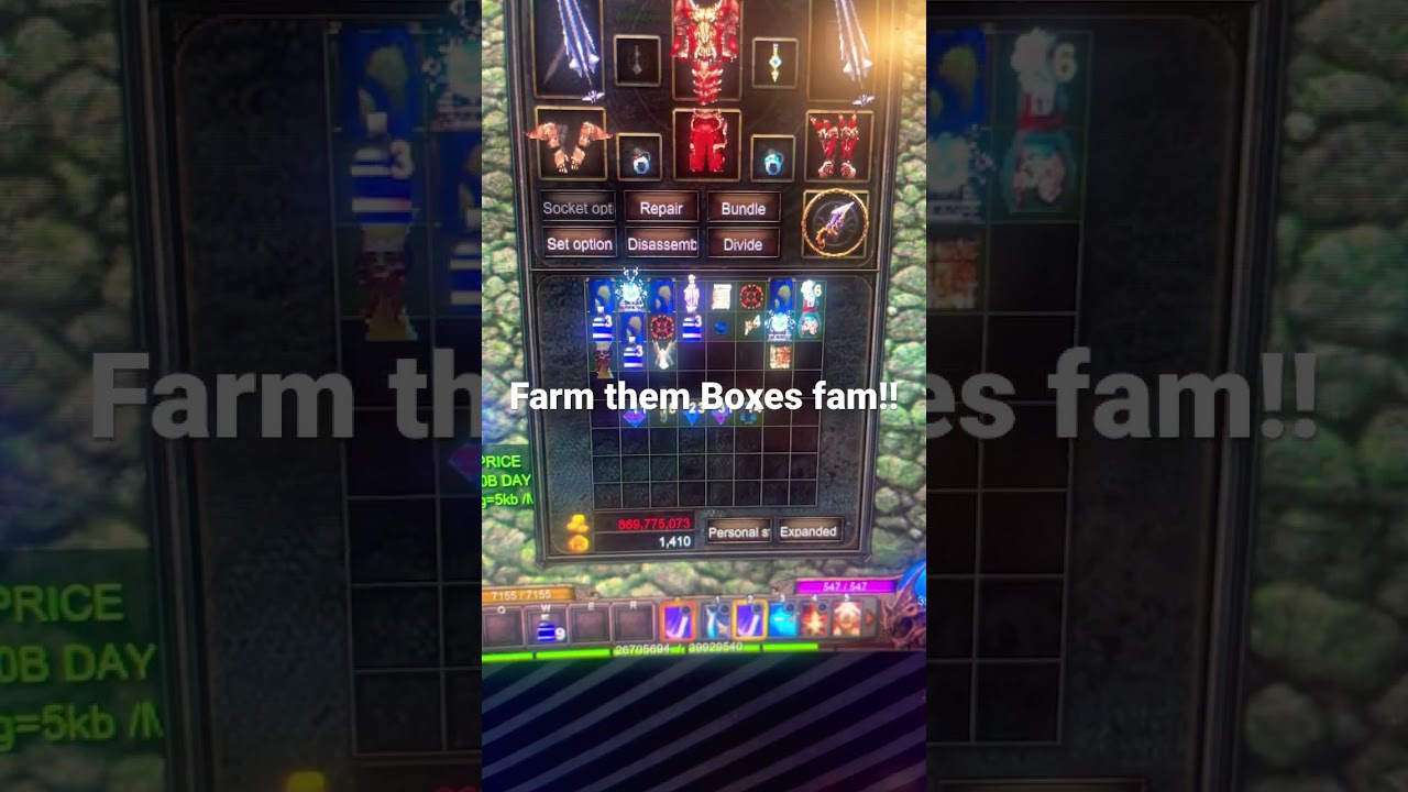 Enjoying the Xmas event farming the ribbon boxes !! # #muonline #muonlinepc #mmorpg #webzen #gaming