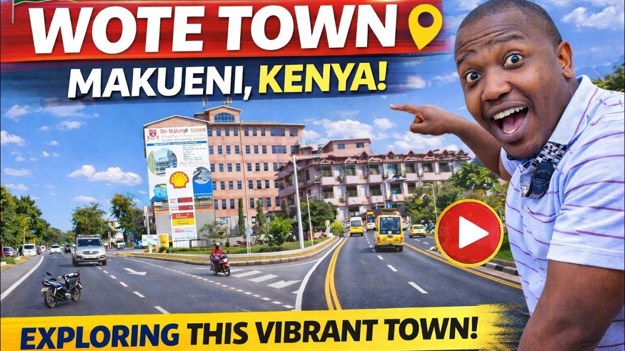 WOTE TOWN! IS WOTE IN ( MAKUENI COUNTY)THE CLEANEST TOWN IN KENYA? LET'S TOUR TOGETHER ❤️