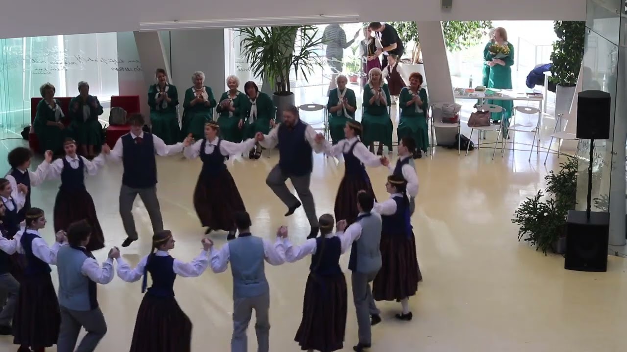 Tautas dejas,Ventspils