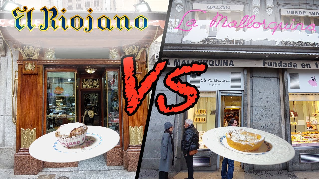 Mejores pastelerías de Madrid (I) | El Riojano vs La Mallorquina | 4K | 13 de febrero, 2024