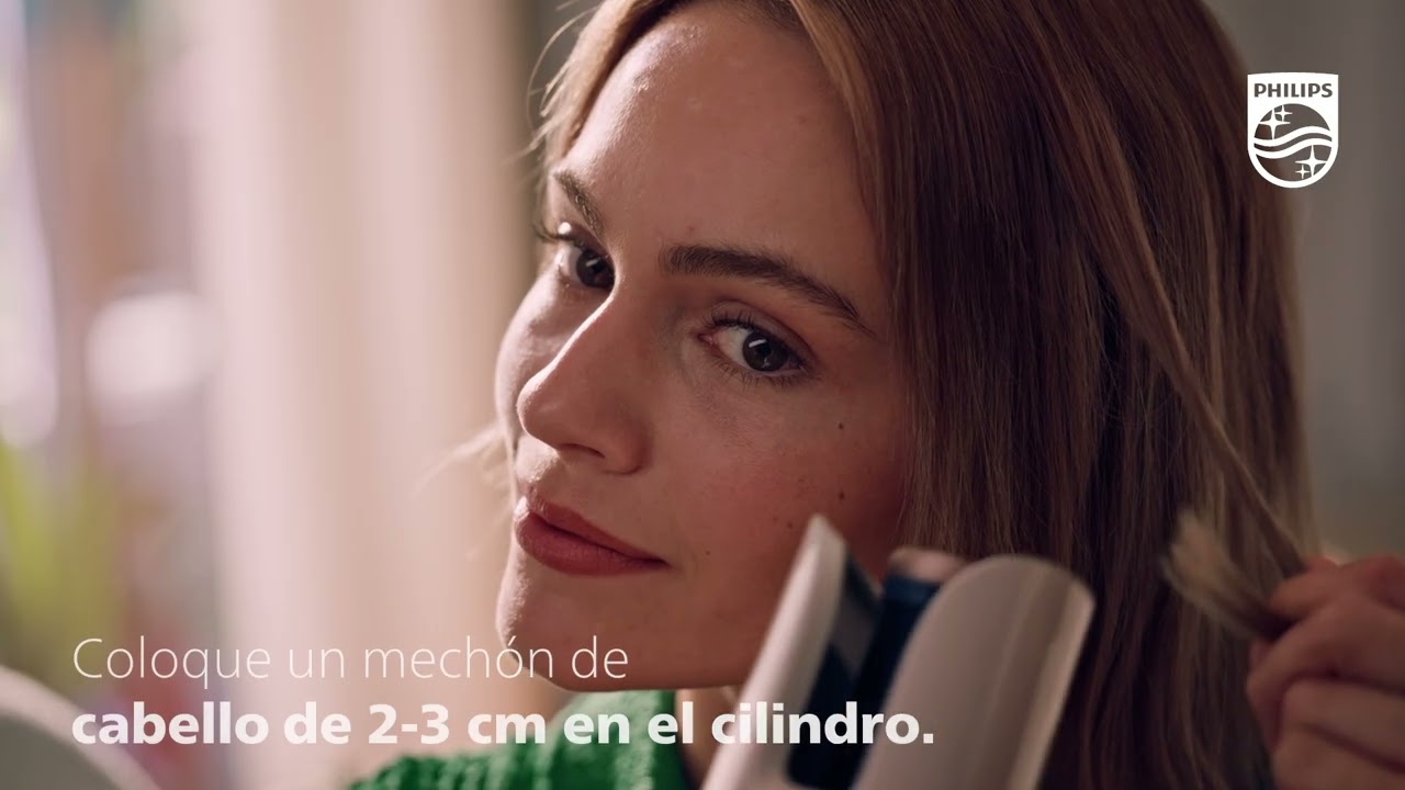 C&oacute;mo usar el rizador autom&aacute;tico de Philips | BHB968/00