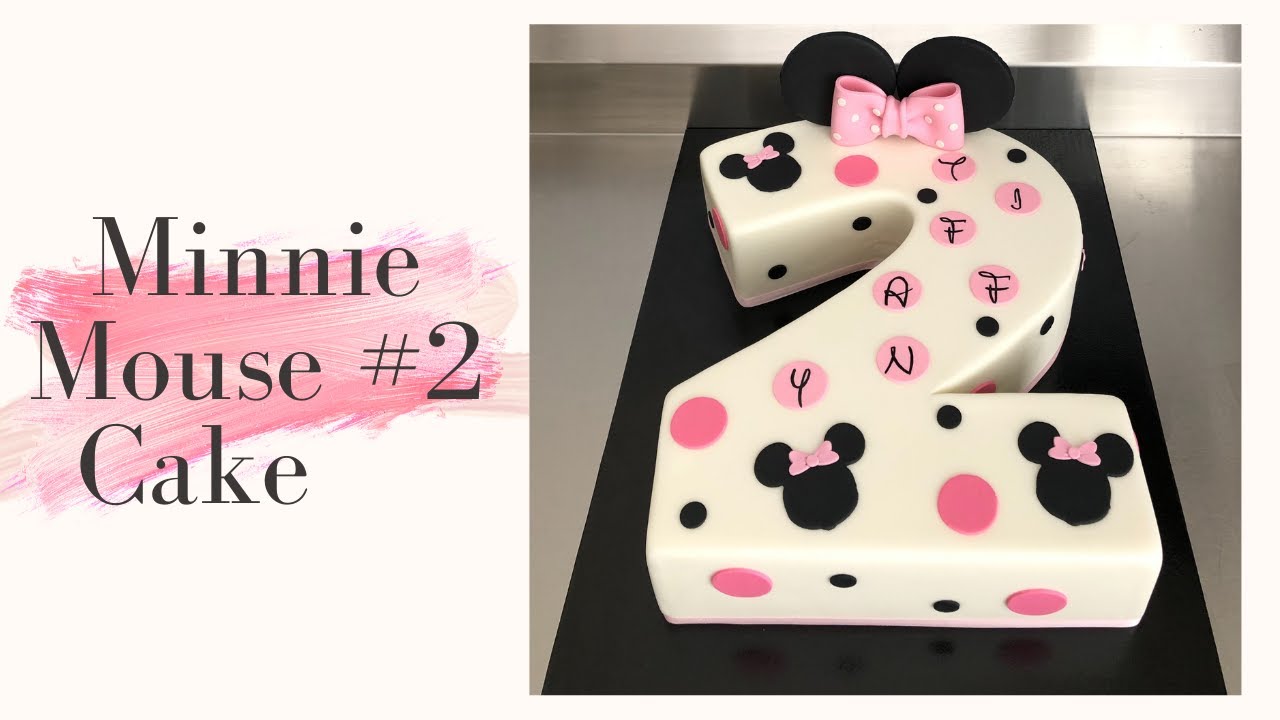 Minnie Mouse #2 Cake Tutorial