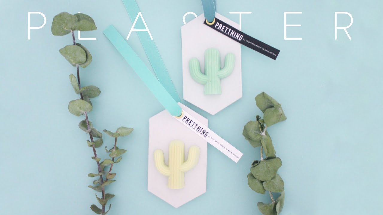 [ENG] 너무너무 귀여운 선인장 석고방향제 Cactus Plaster air freshener by.pretthing 프리띵