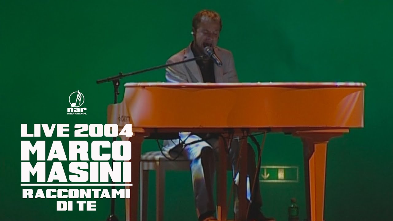 Marco Masini - Raccontami Di Te (Official video Live 2004)