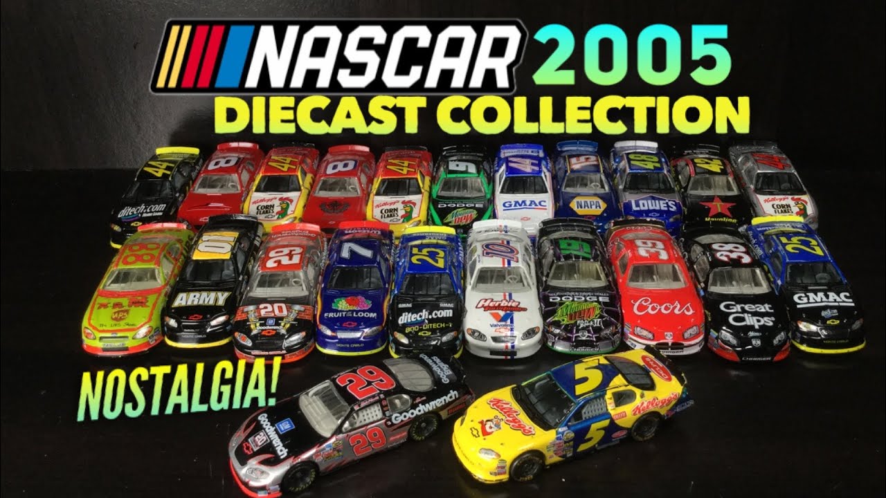 ПУТЕШЕСТВИЕ ПО ВОСПОМИНАЯМ! РЕДКАЯ И НОСТАЛЬГИЧЕСКАЯ КОЛЛЕКЦИЯ NASCAR 1/64! 🤯 (ИЗДАНИЕ 2005 ГОДА)