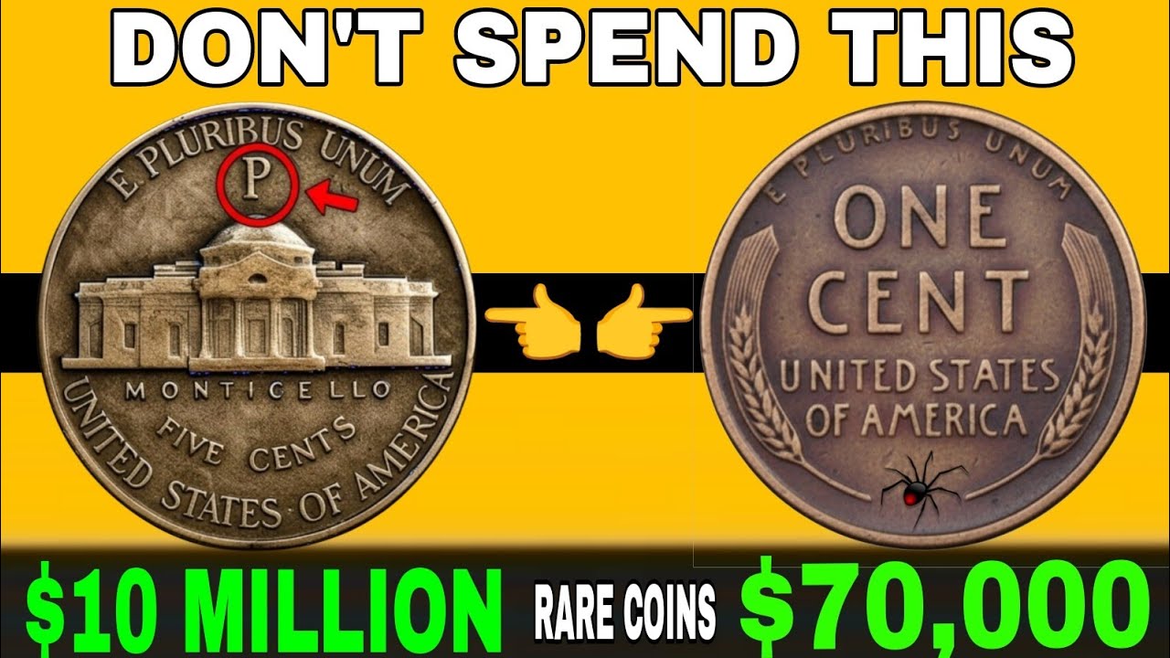 Don’t Spend These 4 Valuable Jefferson Nickels & Wheat Pennies