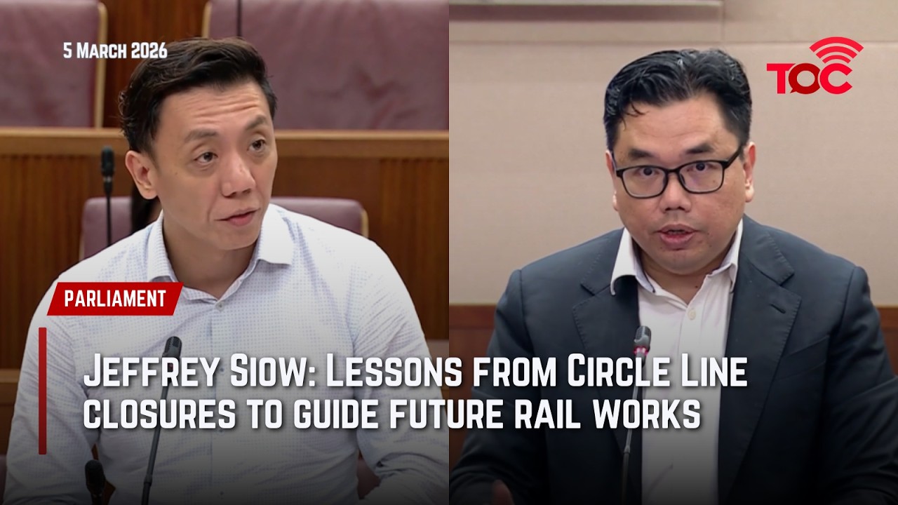 Jeffrey Siow: Lessons from Circle Line closures to guide future rail works