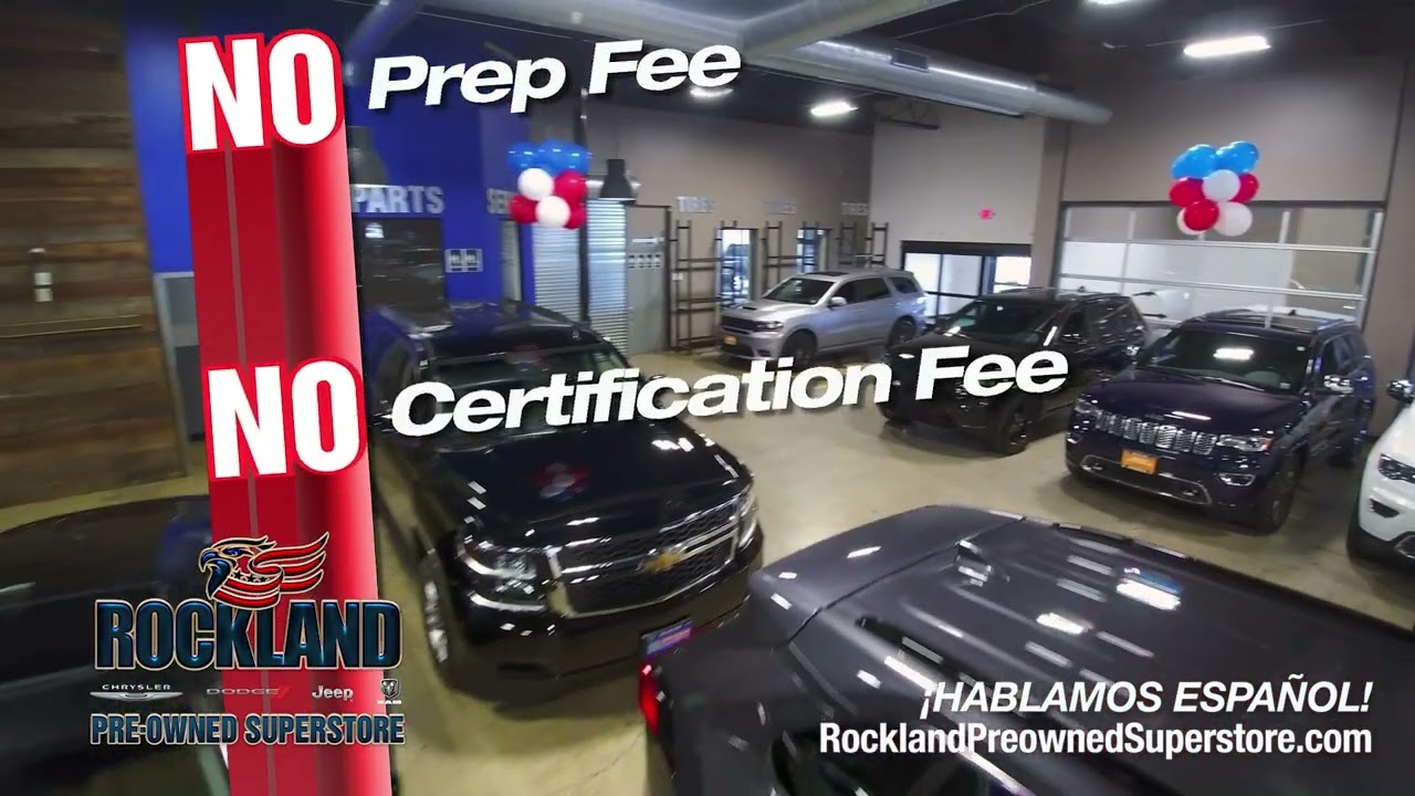 No Hidden Fees! | Rockland Pre-Owned Superstore