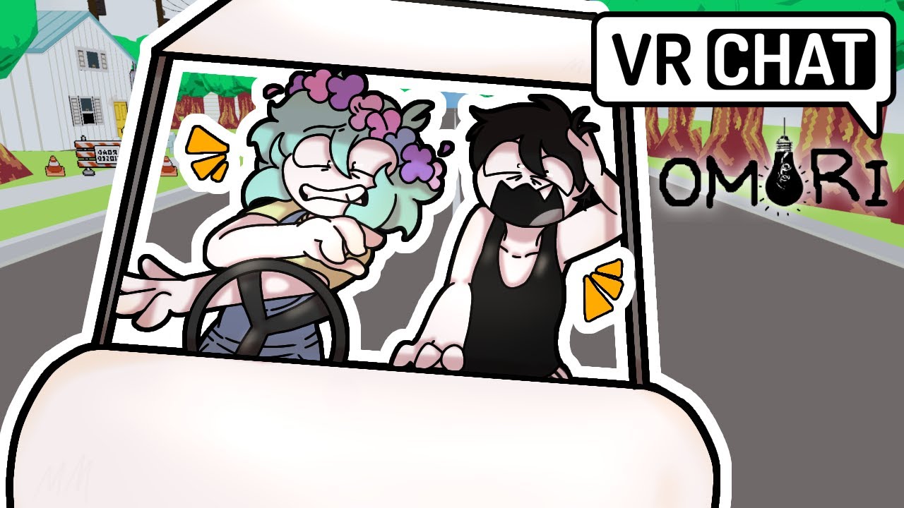 VRChat OMORI Buffoonery but I keep flirting with a cute boy :3