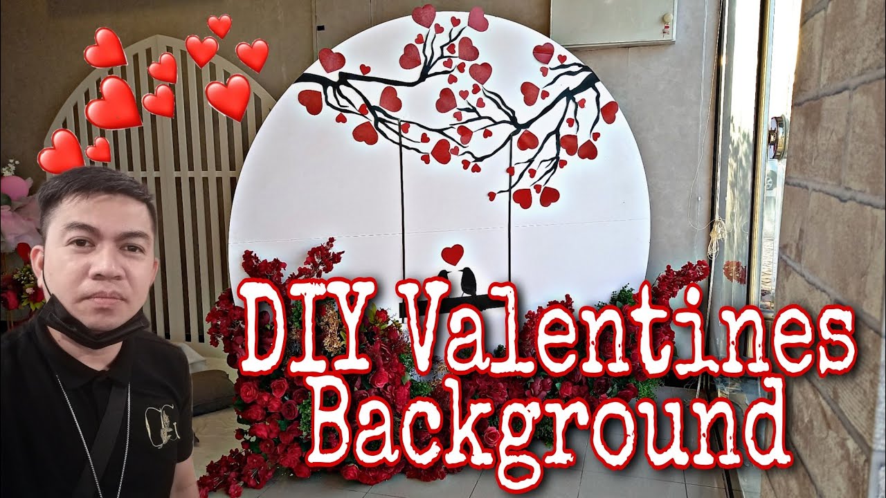 DIY Valentines Day Background