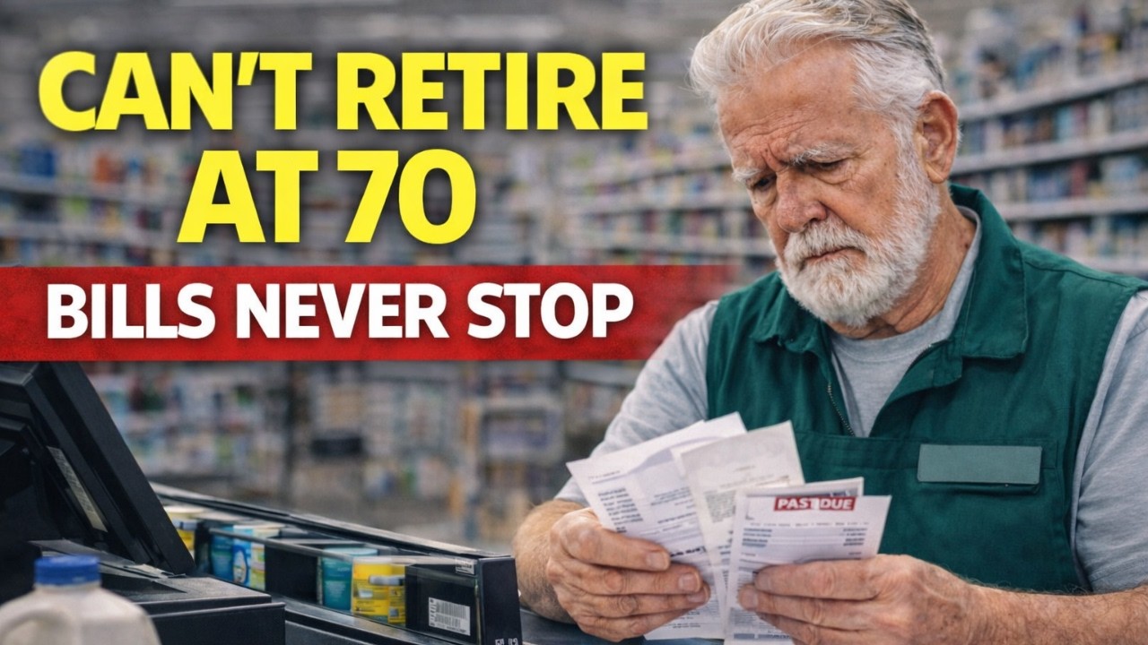 Бедняк в 72 года после 45 лет работы.