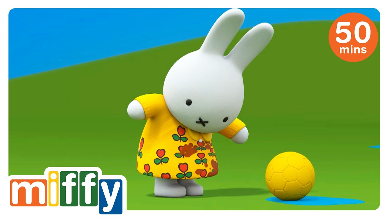 Miffy gets mud on her new dress! | Miffy | Cartoons for kids