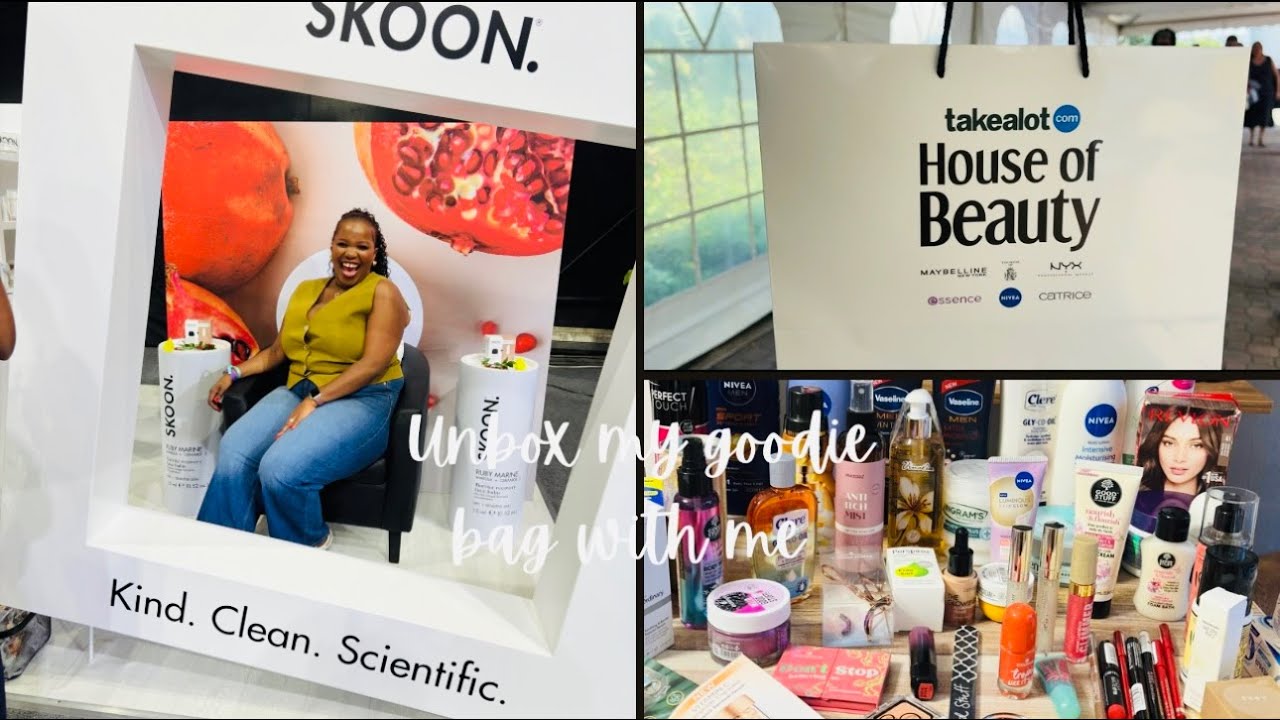 Давайте распакуем мои подарочные пакеты с подарками от Takealot House Of Beauty | Южноафриканский...