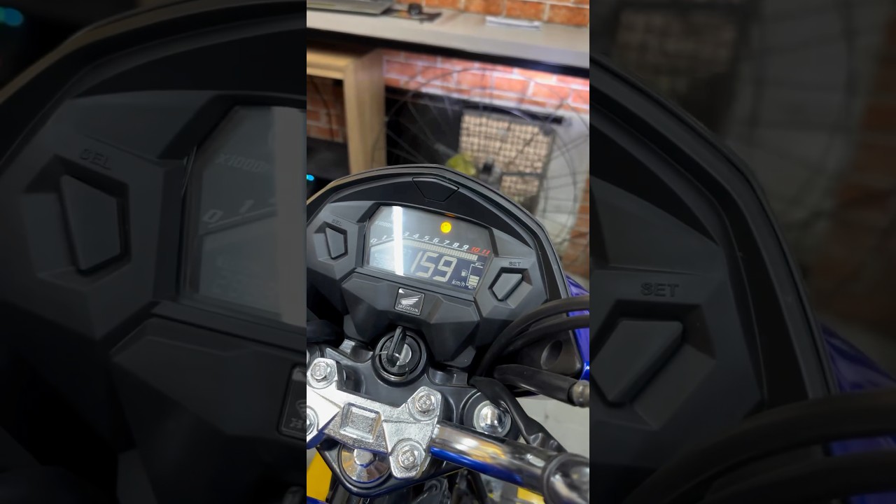NOVA TITAN 160 MEXIDA DANDO MAIS DE 160KMH, S&Oacute; ESCAPE DORE E ATHLON
