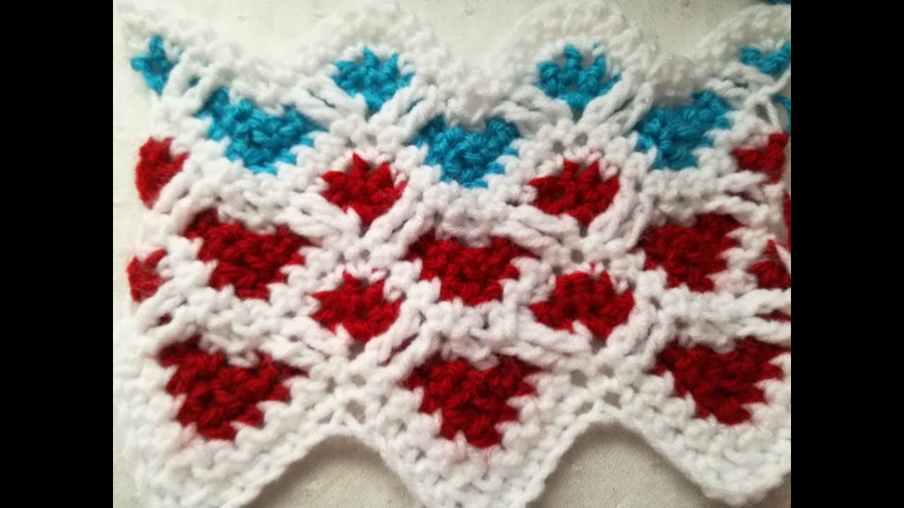 Little hearts part 2 easy crochet stitch tutorial