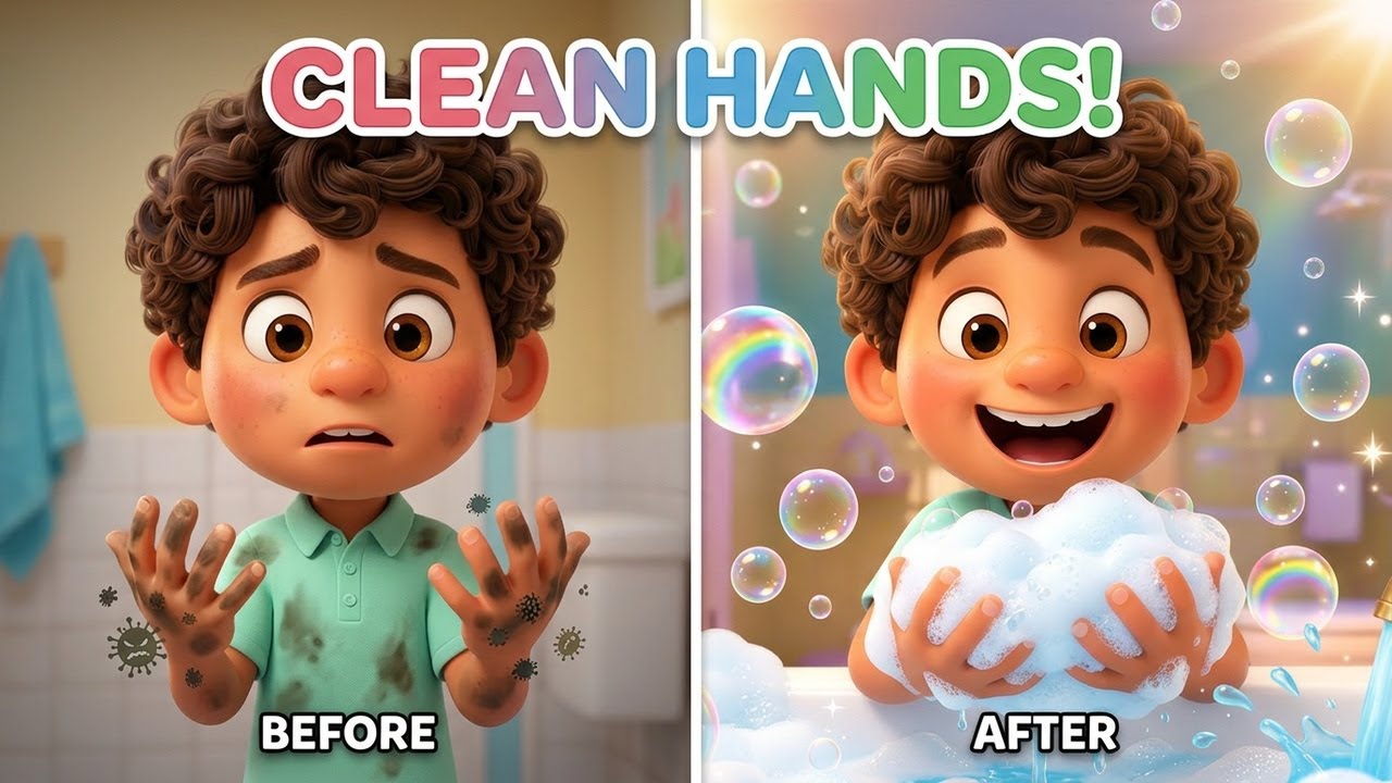 Can You Wash Your Hands Like This?