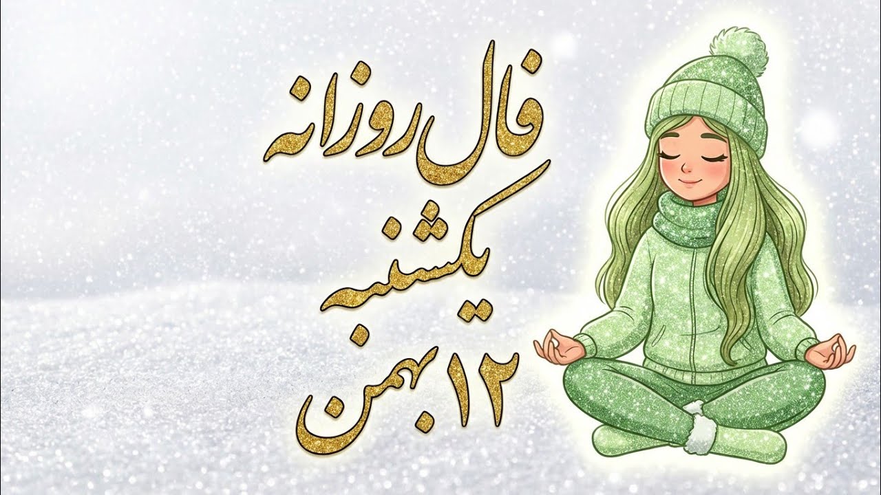 🔮 فال روزانه یکشنبه ۱۲ بهمن | خبر مهمی که امروز می‌شنوی 😱✨