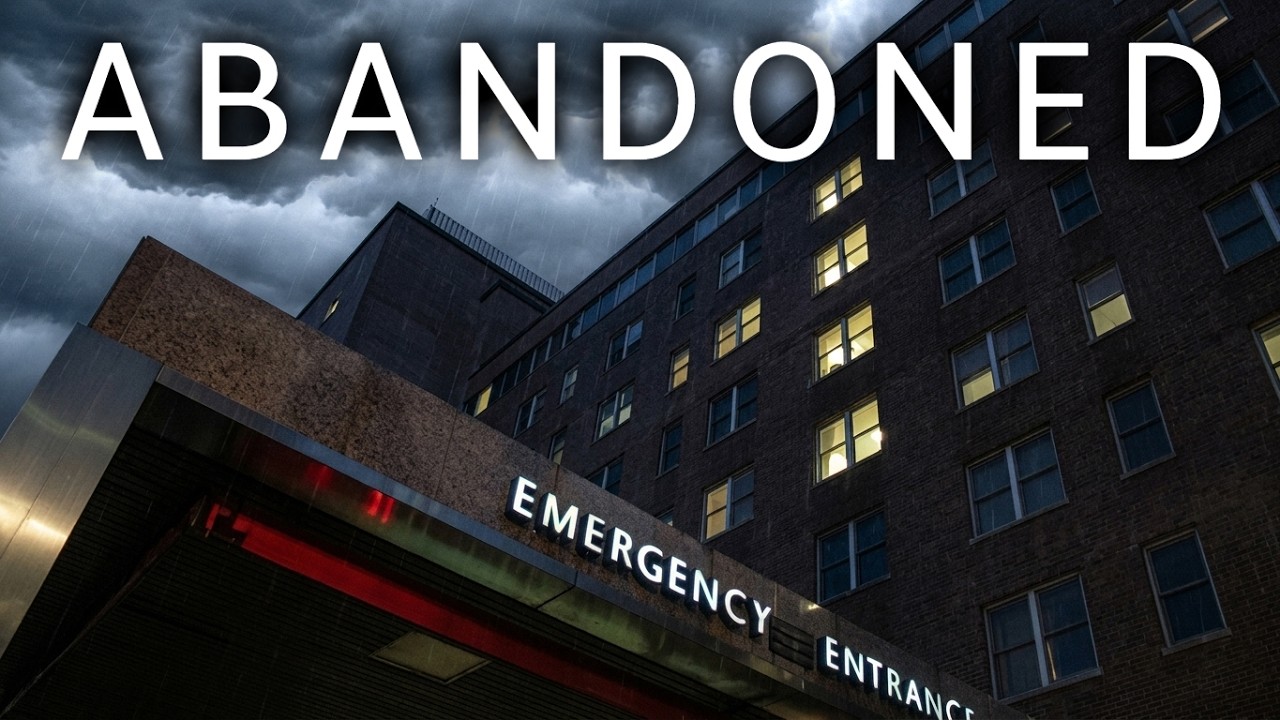 Исследование заброшенной больницы во время грозы (обнаружены подземные туннели)