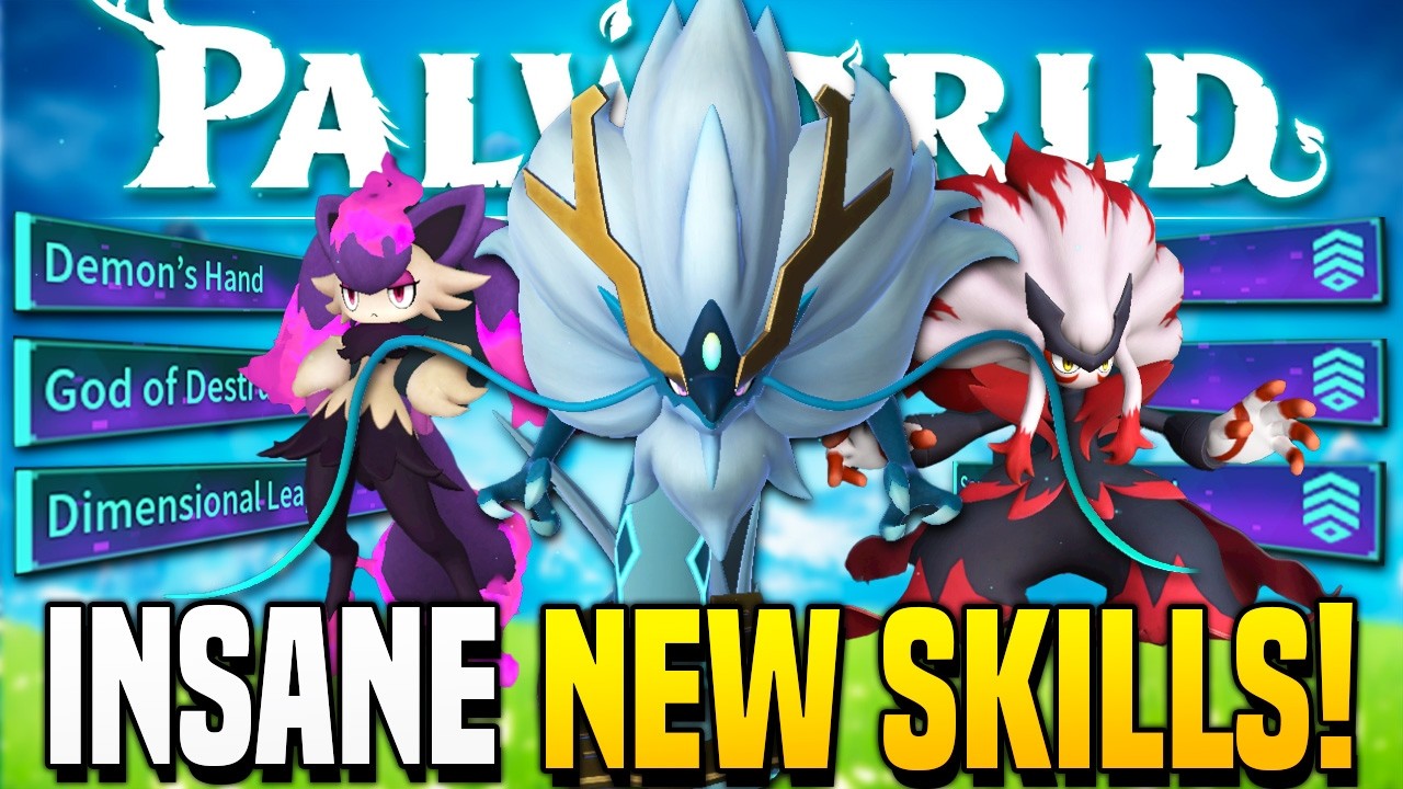 All The NEW Insane WORLD TREE Tier 5 Skills in Palworld 1.0!