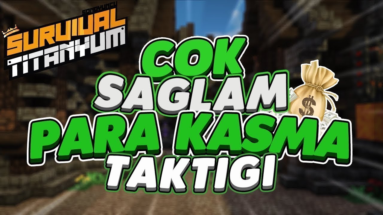 TERA DA KOLAY PARA KAZANMAK - Minecraft Sonoyuncu Survival Titanyum