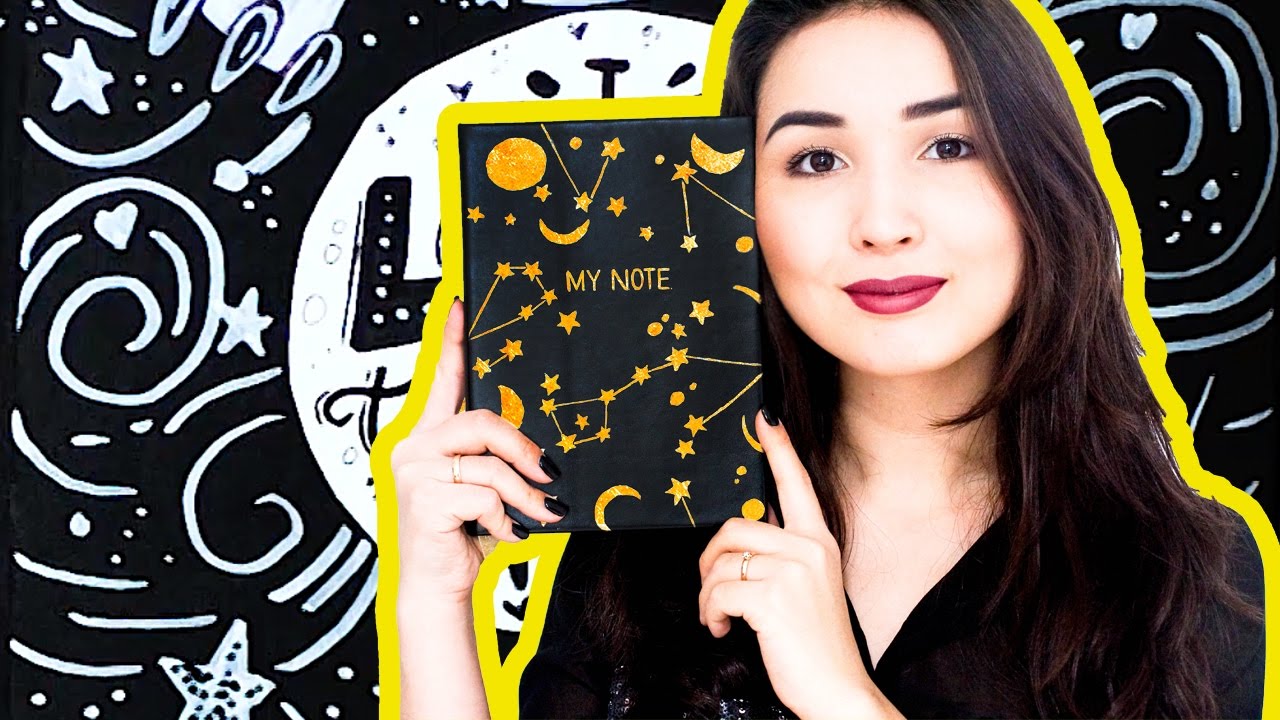 DIY: Чёрный блокнот САМЫЙ ЛЁГКИЙ СПОСОБ СШИВАНИЯ с нуля//Scketchbook