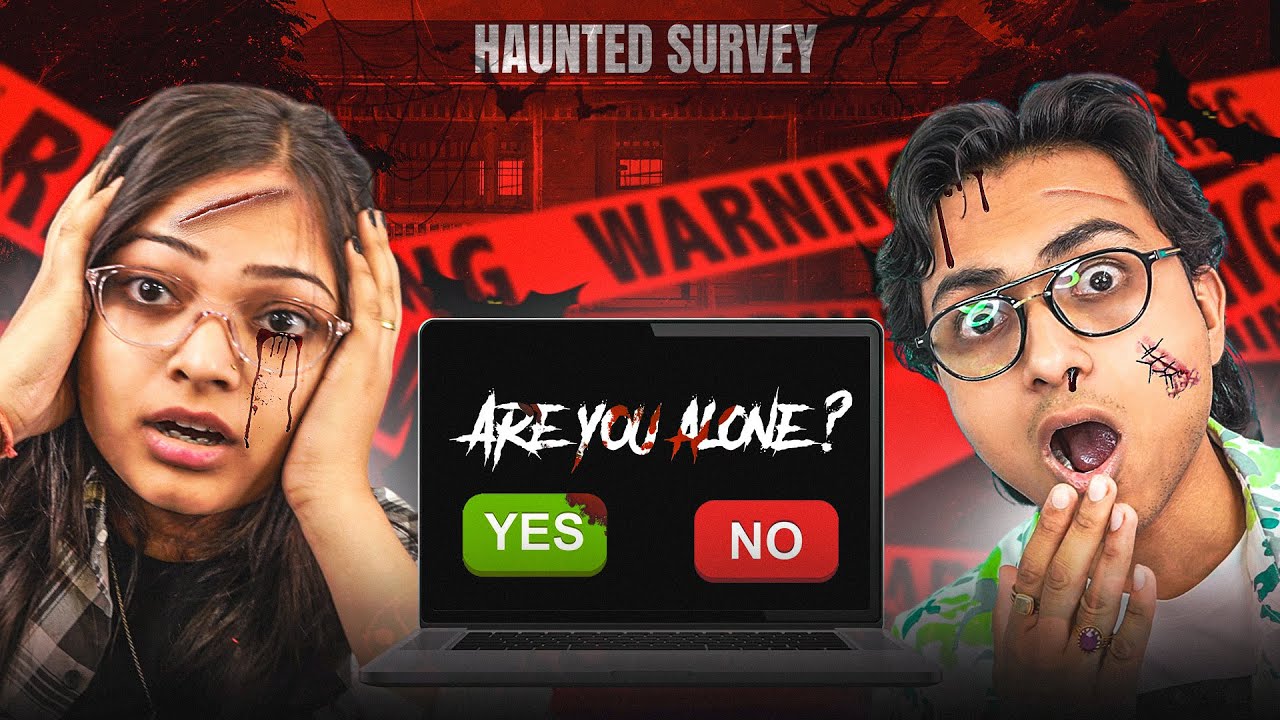 Don’t take this survey alone at 3:33 am 😳🚨😱💀