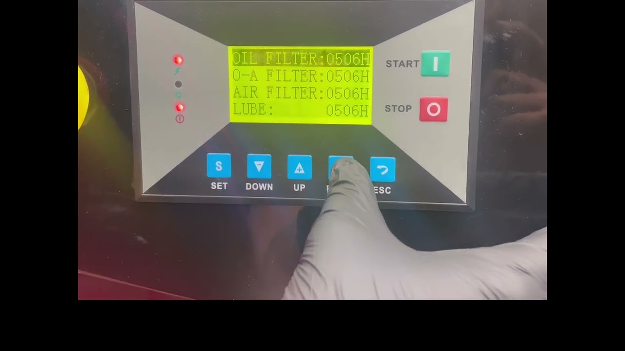 Service Reset Code Procedure AIR-WAVE ECO SPEED compressor, https://www.airwavecompressors.co.uk