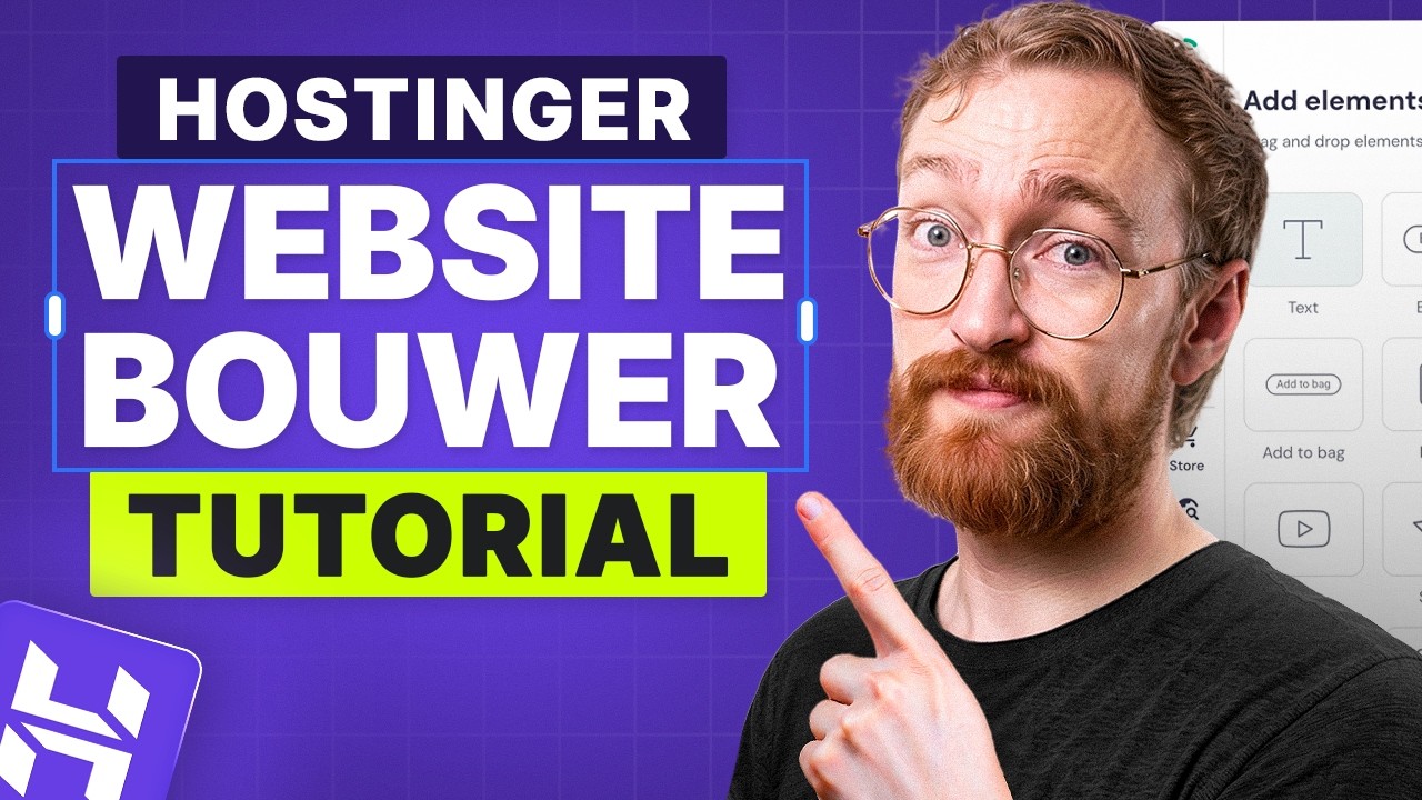 Hostinger Websitebouwer Tutorial (2026) – Maak een Website in Minuten