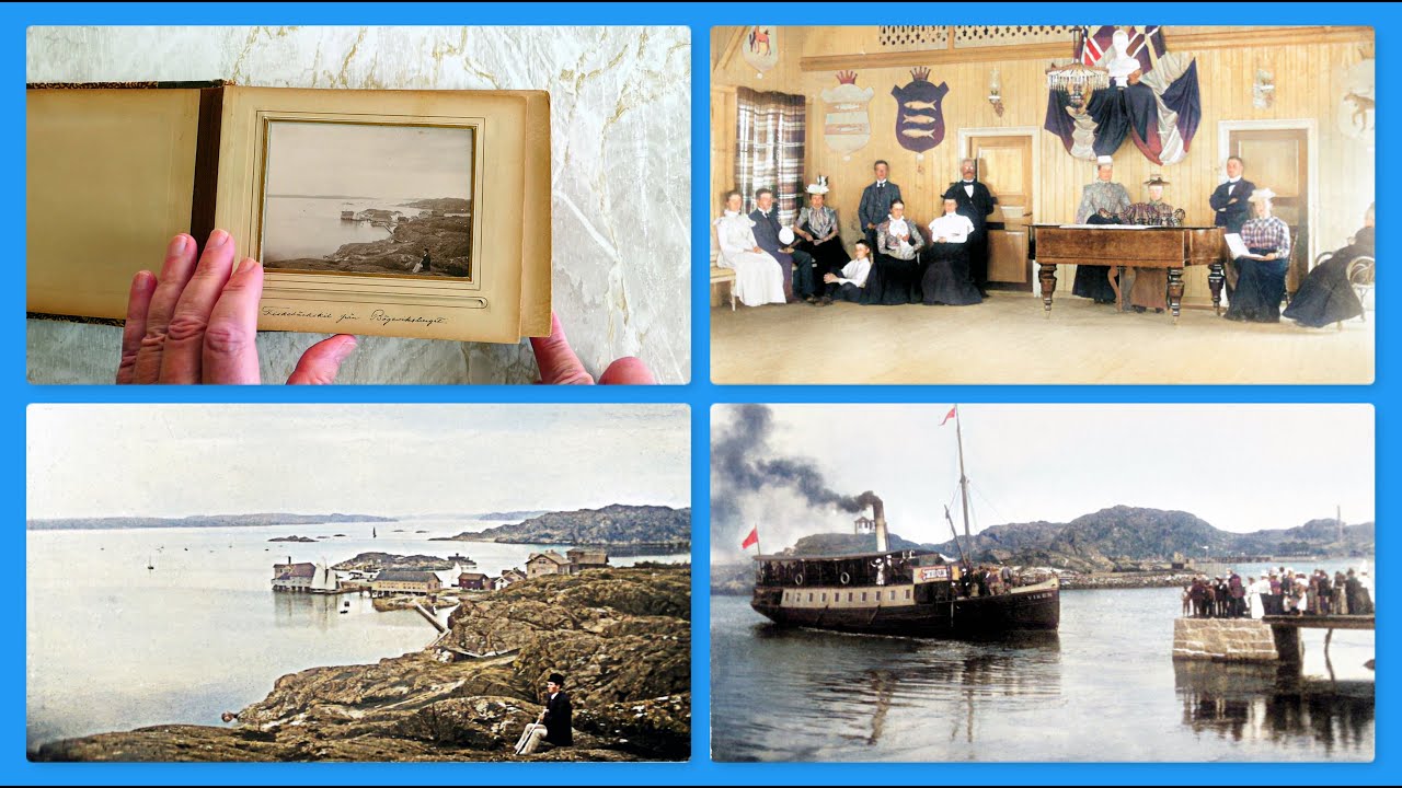 Intressanta Fiskebäckskilsbilder från 1890-talet