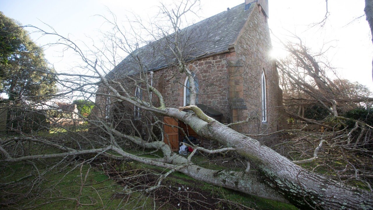Storm Ciaran brings records wind and damage to Jersey