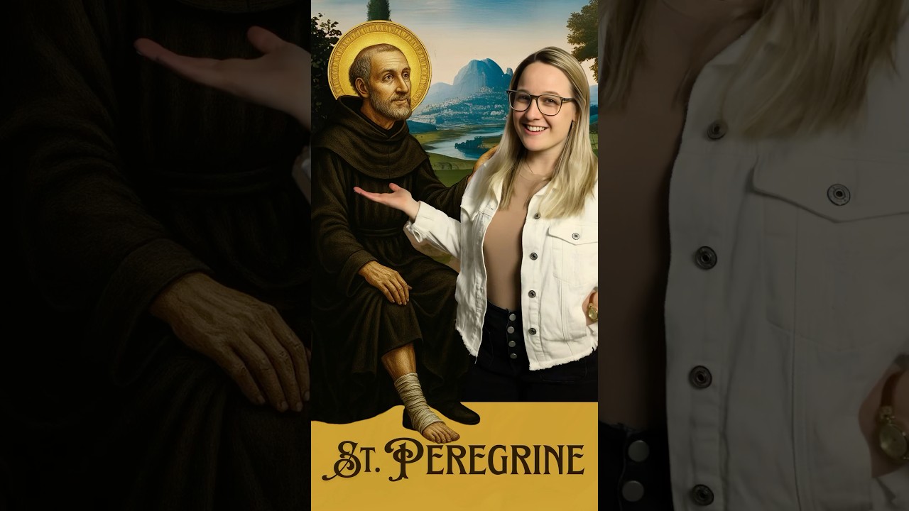St. Peregrine: Patron Saint of Cancer Healing #catholicnh #catholicsaints #stperegrine