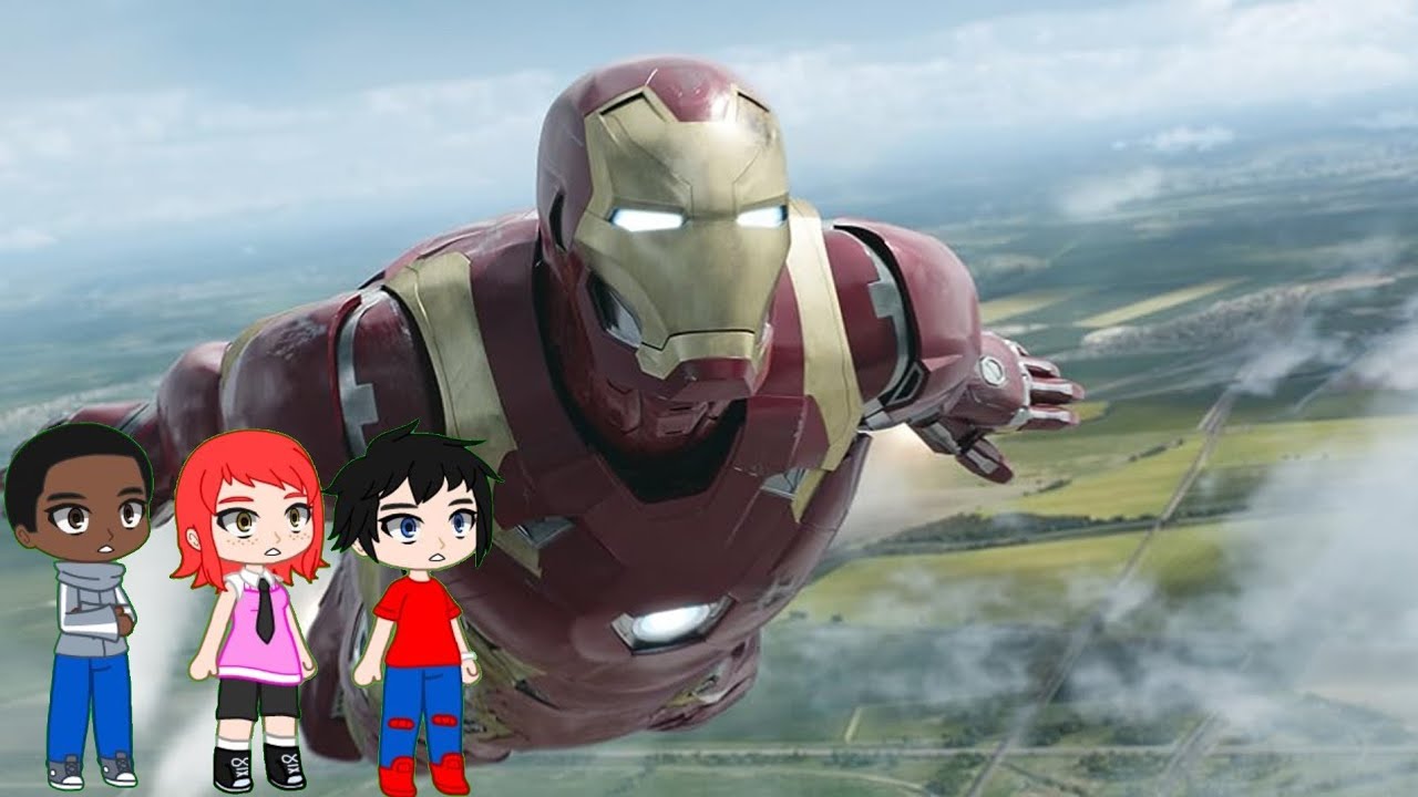 Personagens da Série animada do Homem de ferro reagindo ao Homem de ferro UCM