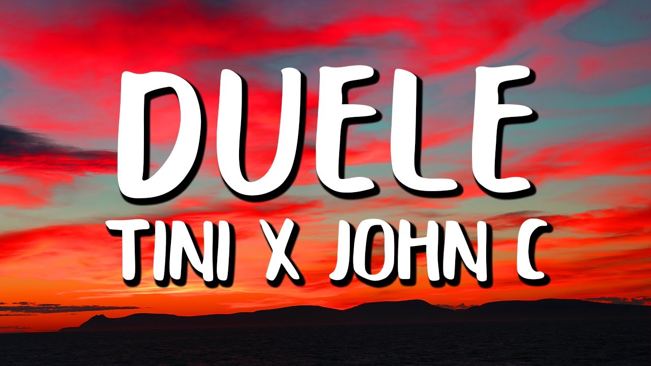 TINI - Duele (Letra/Lyrics) ft. John C