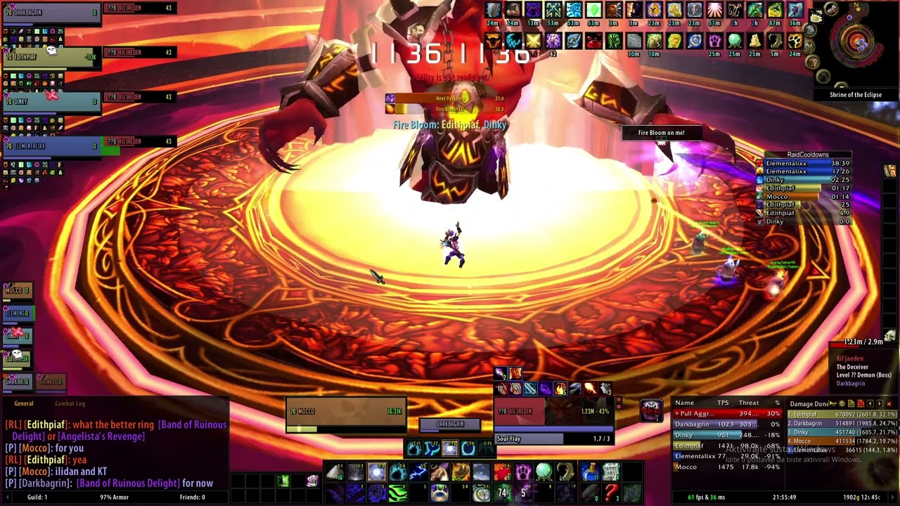 Tbc5man Kil'jaeden - Feral druid PoV