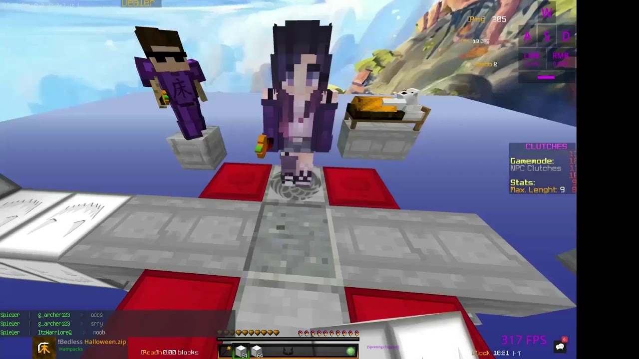 Long clutches