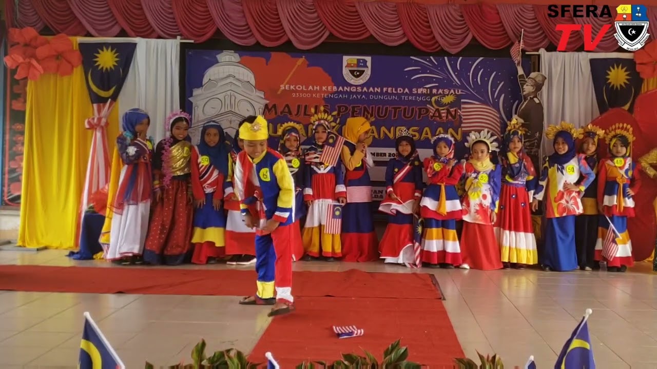 Pertandingan pakaian MERDEKA SK Felda Seri Rasau 2022