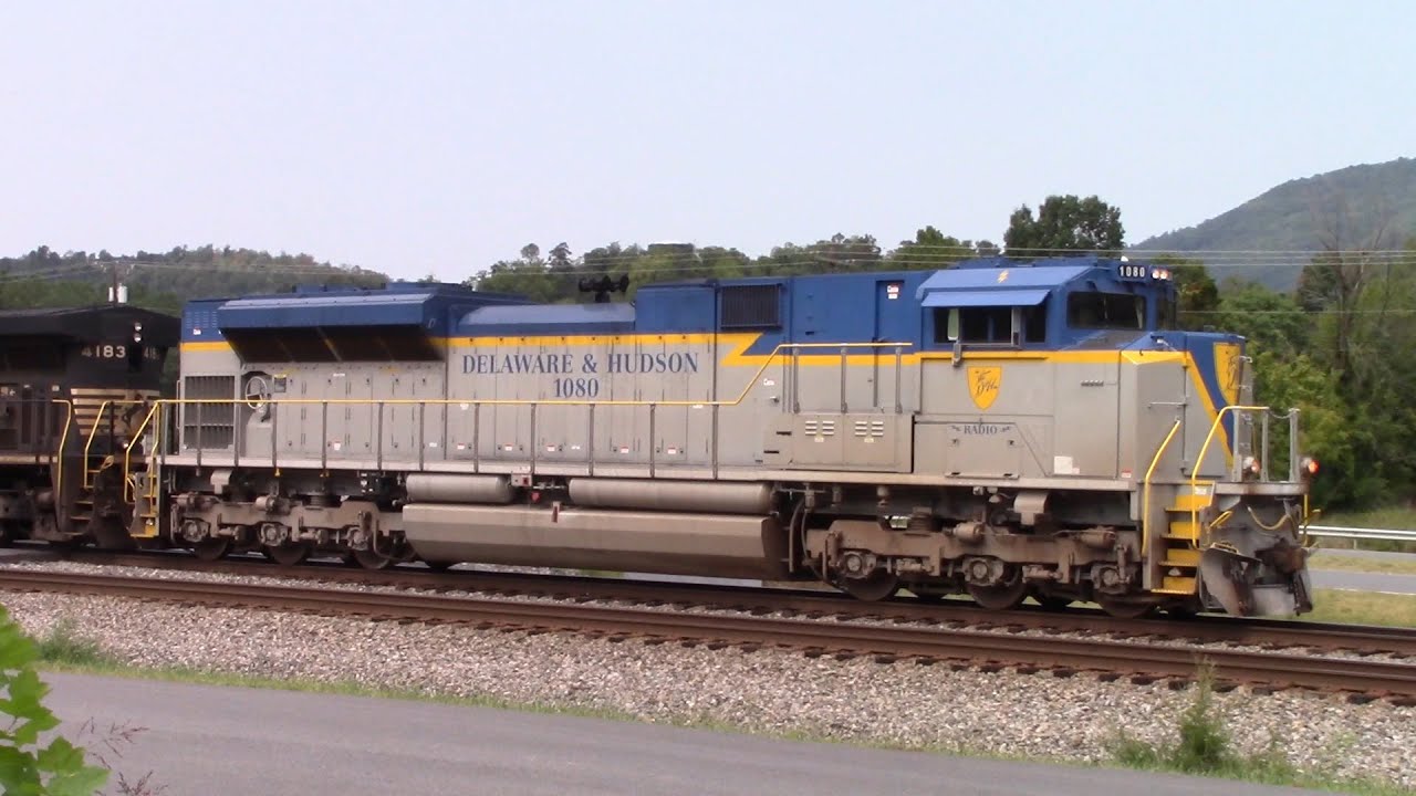 NS 1080 Delaware & Hudson Heritage Unit Leads 288 Through Virginia
