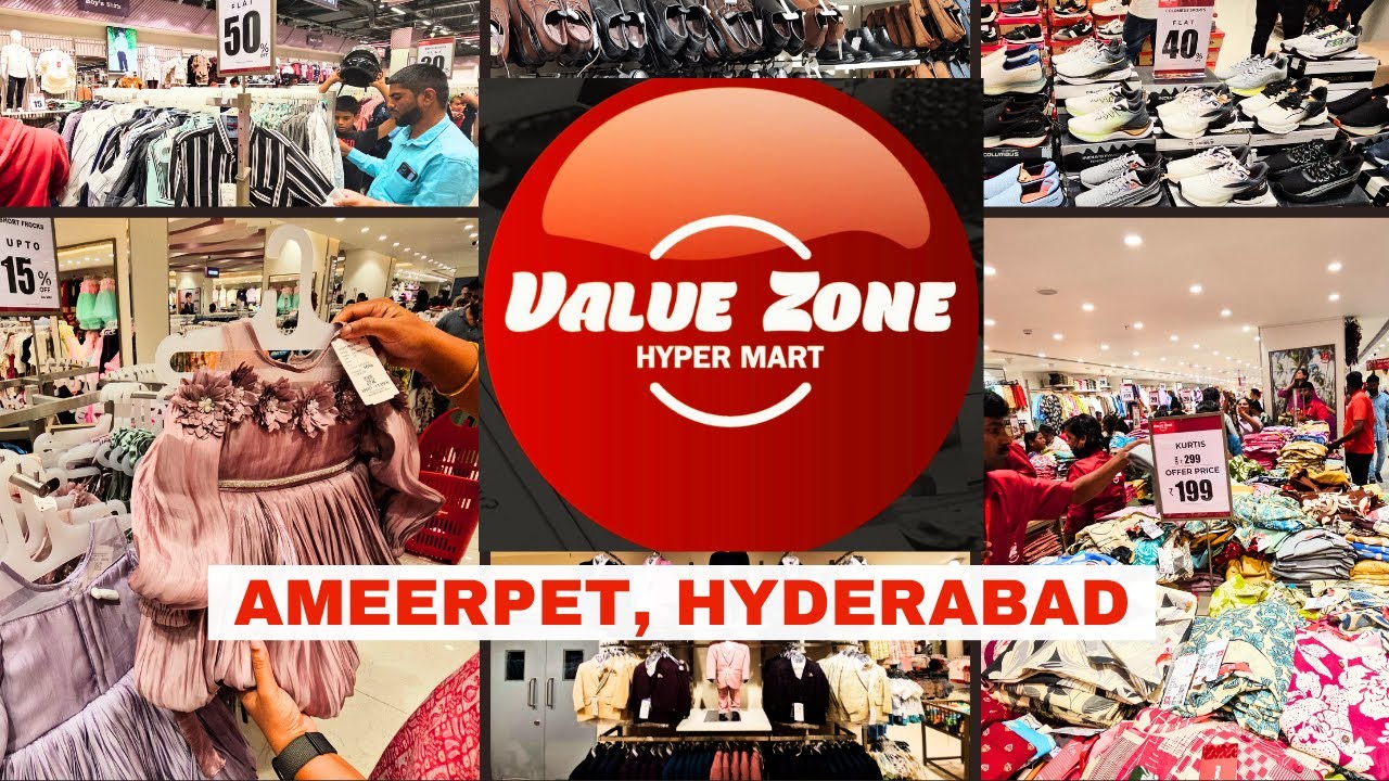 ValueZone Hypermarket Ameerpet Hyderabad | Biggest Hypermarket | 50% OFF - Buy 1 Get 1 Offers