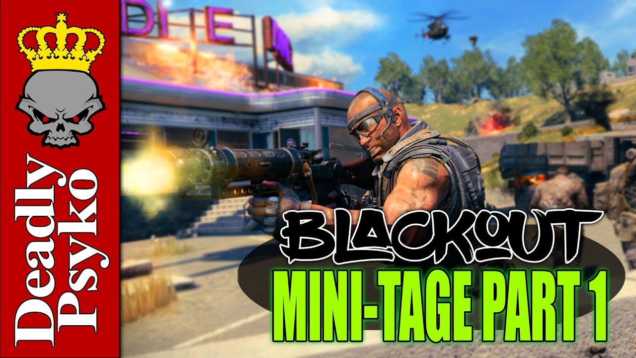 Black Ops 4 Blackout - Fails, Funnies, and Freakouts! (Blackout Mini-Tage Part 1)