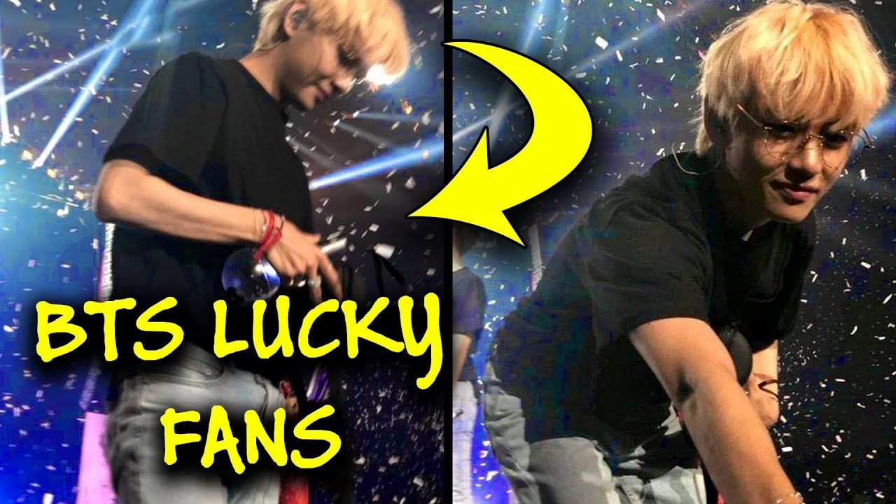 👄 BTS Lucky Fans | BANGTAN BOYS Fan Service ❤
