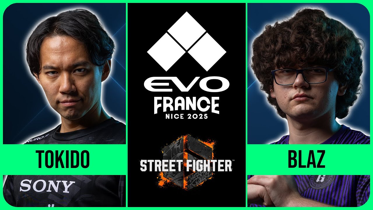 Evo France 2025: Street Fighter 6 | Tokido vs Blaz | Losers Quarterfinals