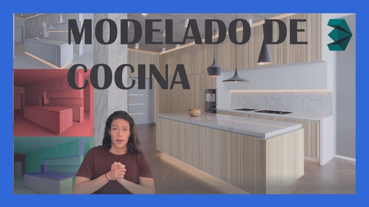 Cómo modelar una cocina desde 0️⃣ en 3ds Max 💻