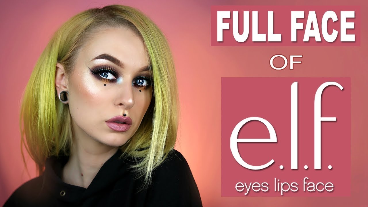 Full Face of E.L.F Makeup Tutorial | Evelina Forsell